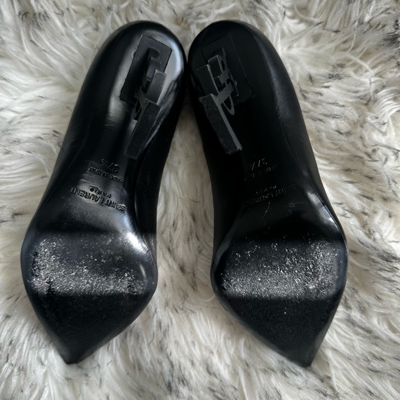 Saint Laurent Opyum Point Toe Heels Size 37 1/2 - Picture 7 of 7